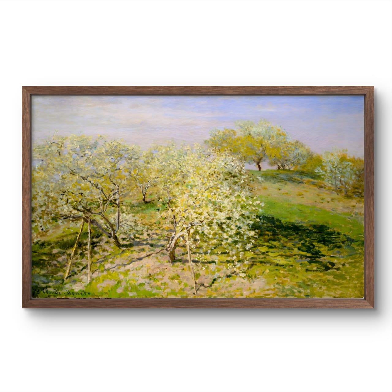 Spring Apple Trees - Claude Monet