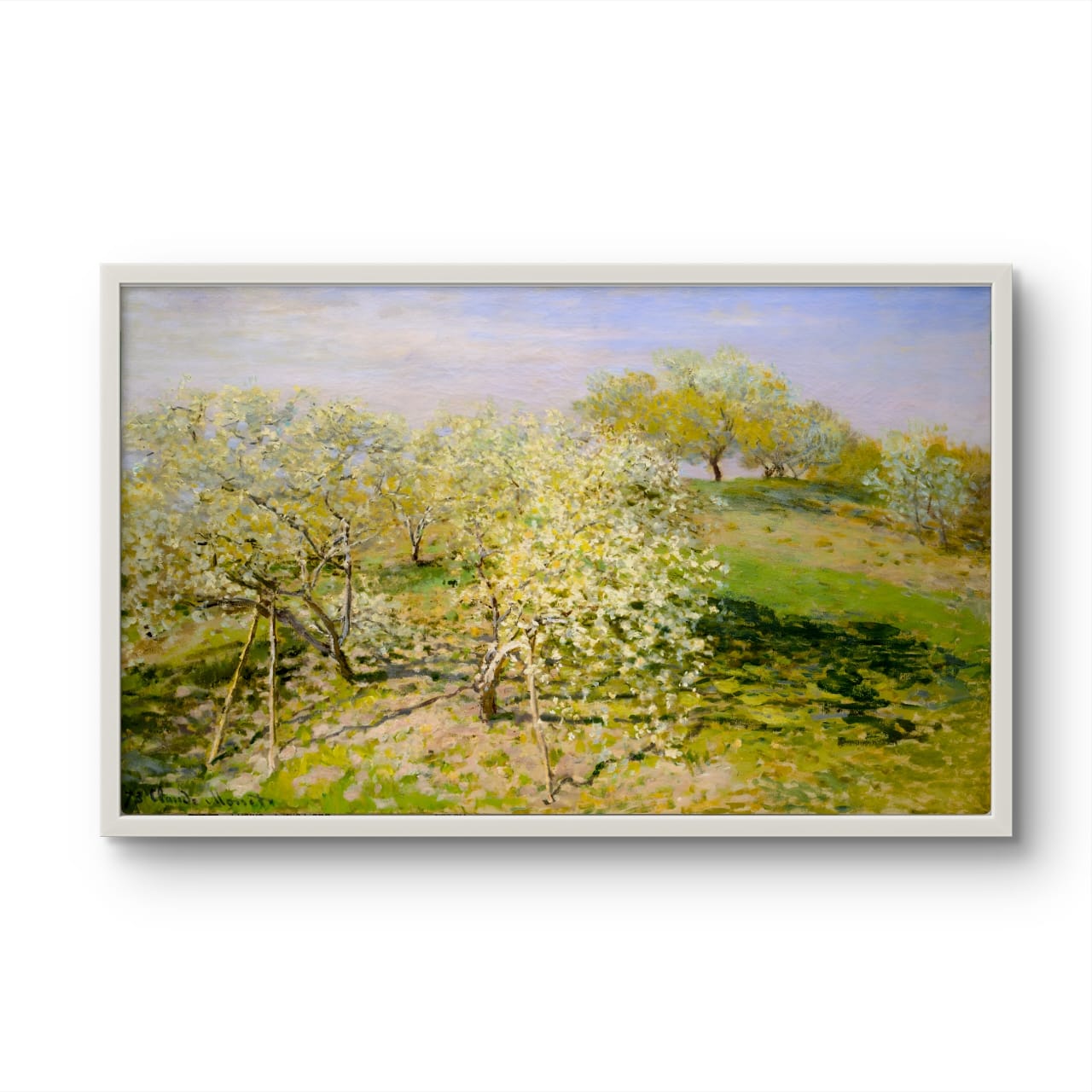 Spring Apple Trees - Claude Monet