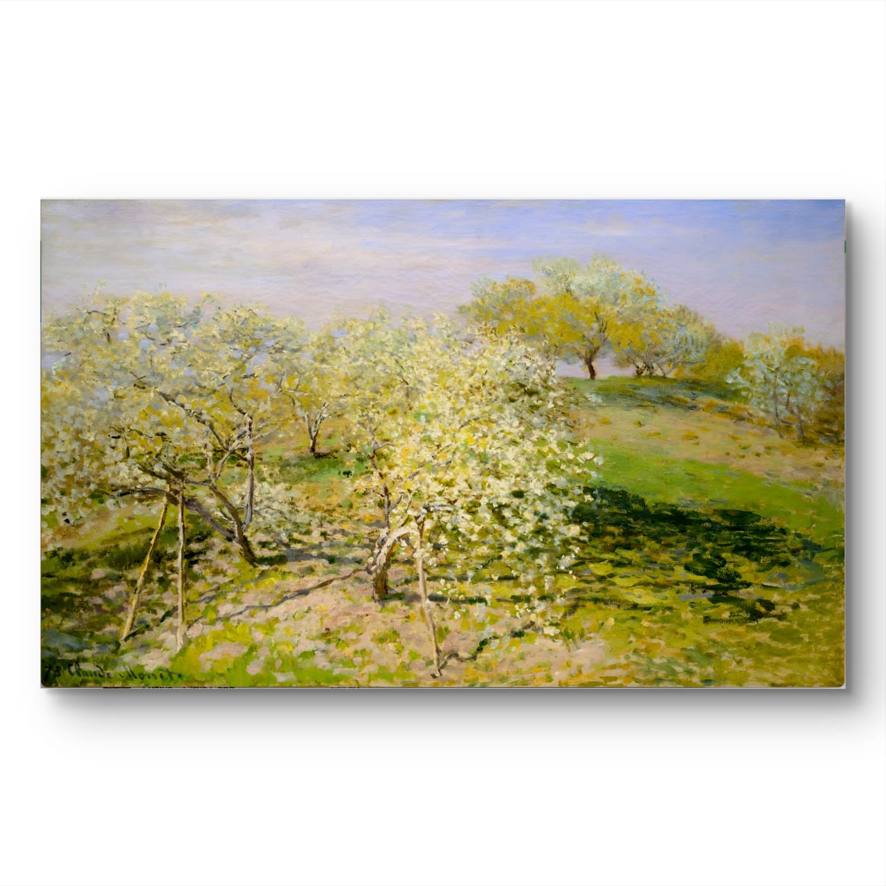 Spring Apple Trees - Claude Monet