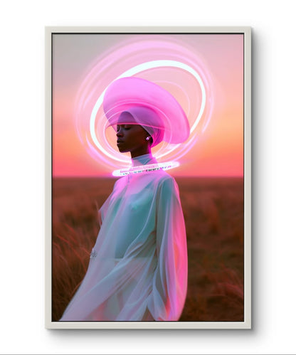Extra-terrestrial – Premium Abstract Art Print
