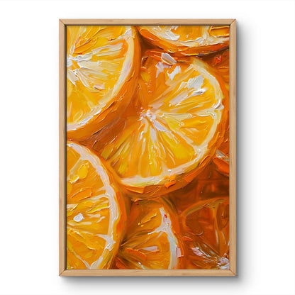 Orange Ecstacy – Premium Abstract Art Print