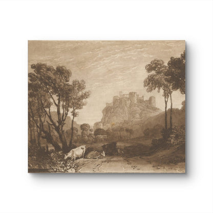 The castle above the meadows