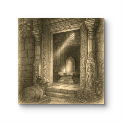 Shiva Temple at Dawn