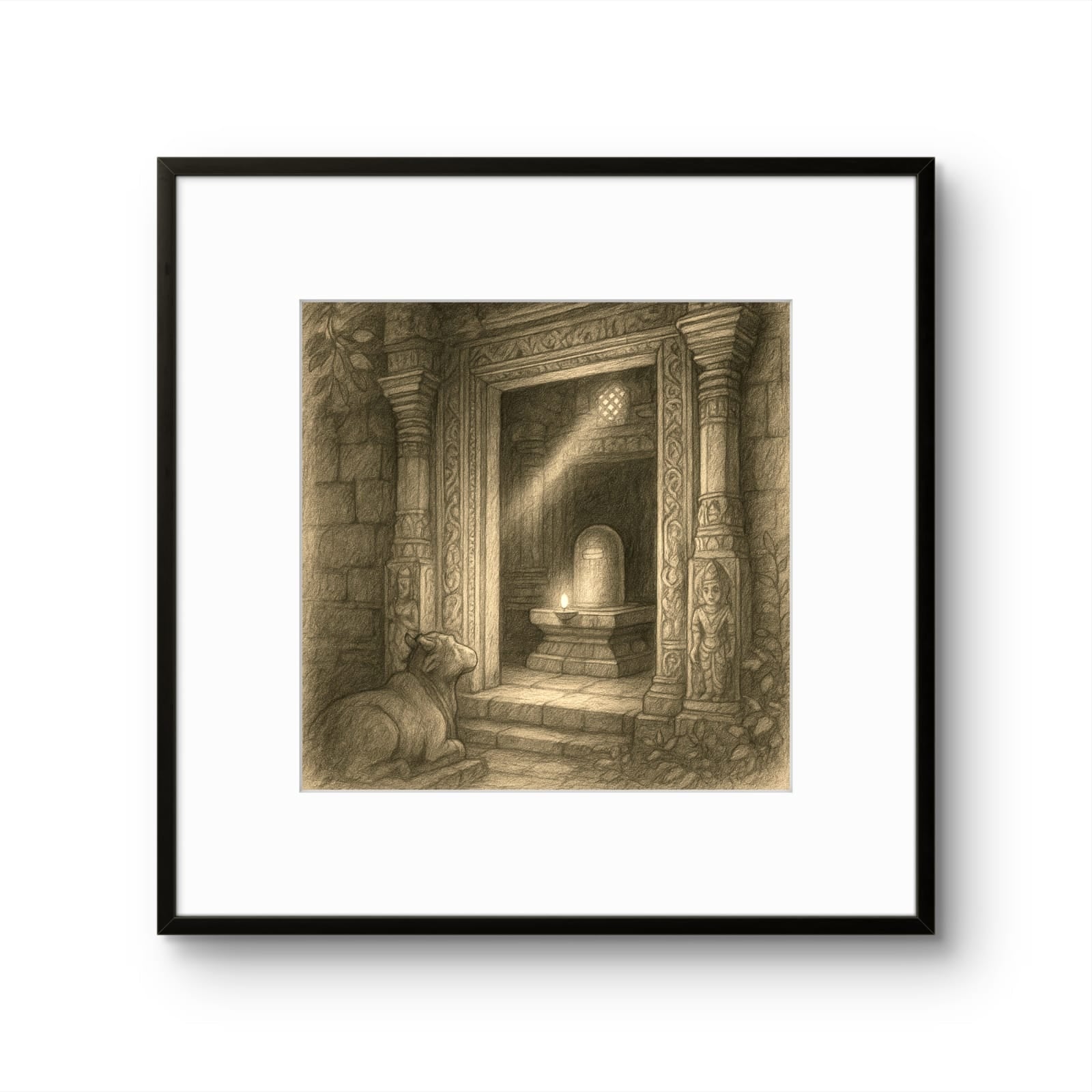 Shiva Temple at Dawn