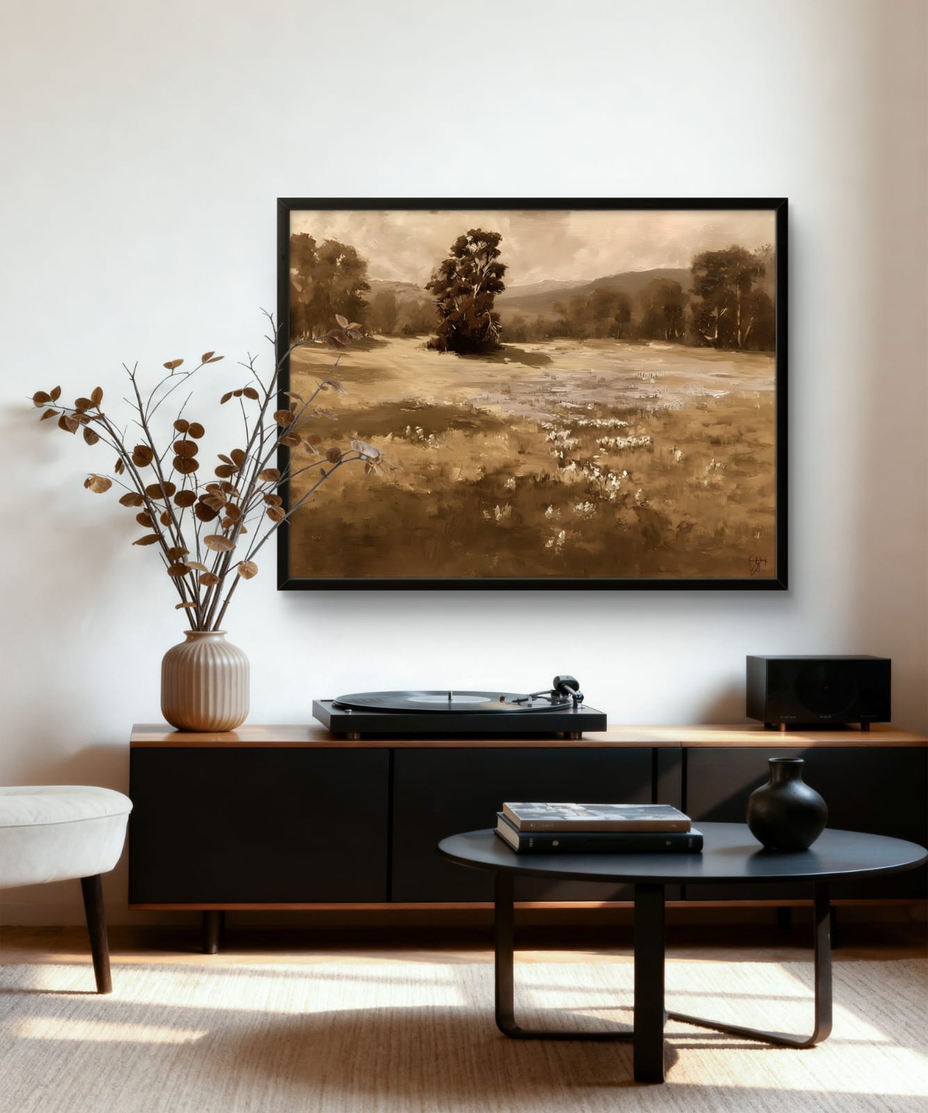 Lupine Meadow Spring Landscape