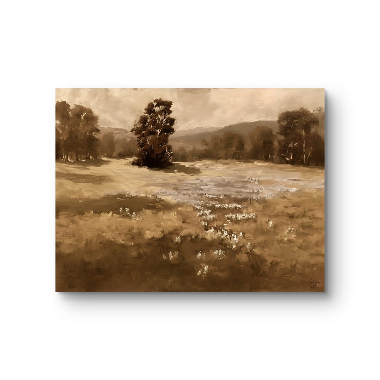 Lupine Meadow Spring Landscape