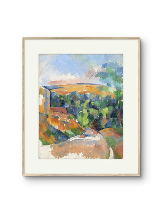 A Bend in the Road - Paul Cezanne