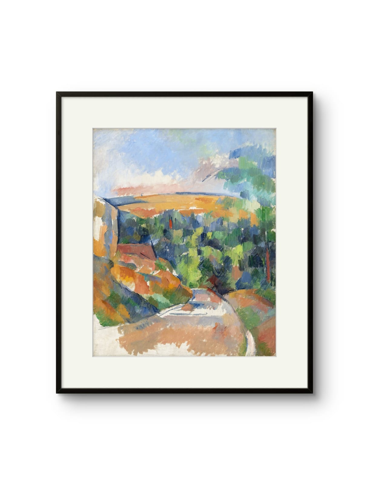 A Bend in the Road - Paul Cezanne