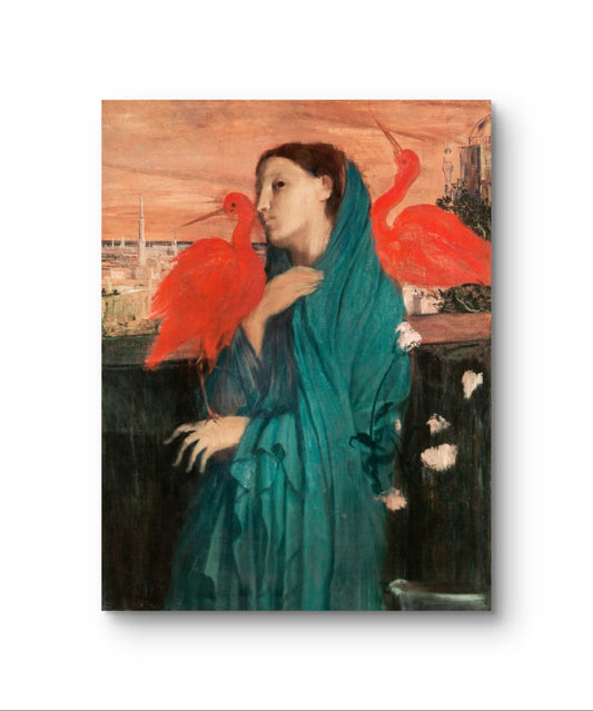 Edgar Degas - Young Woman with Ibis