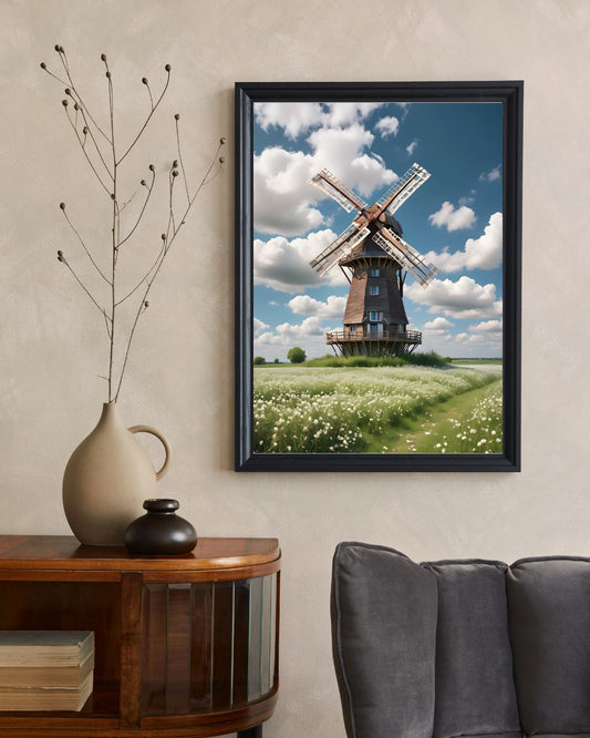 Windmill at a distance