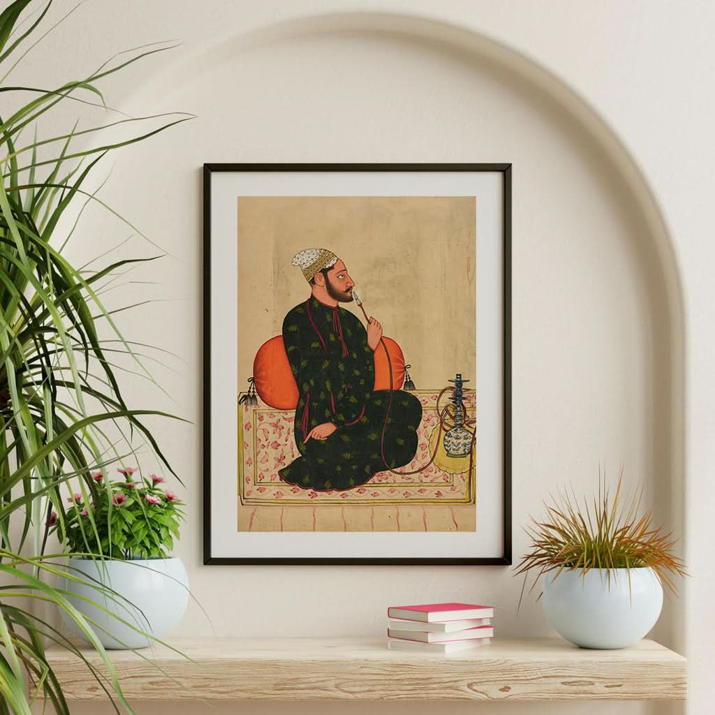 portrait of a raja Wall Art by Bombay Home Store – Bombayhomestore