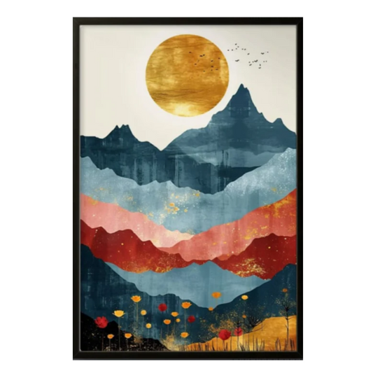 Sunrise On Mountains