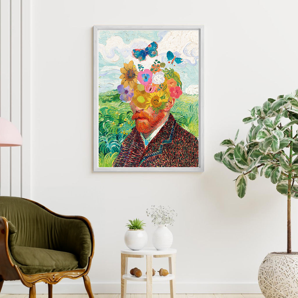 Van Gogh Self-Abstract