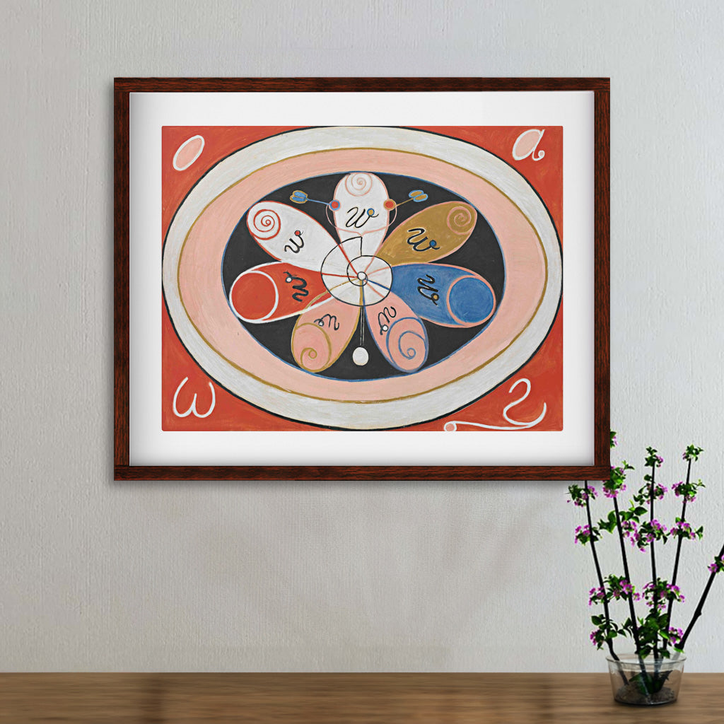 The seven pointed star- Hilma Klint (Copy)